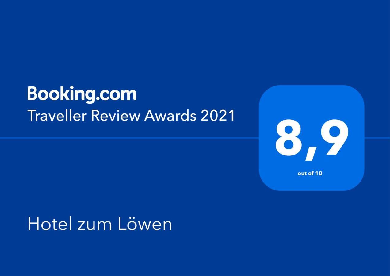 Hotel Zum Loewen Weißenhorn Екстериор снимка